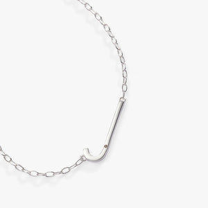 Initial J Precious Elongated Necklace