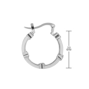 Sterling Silver Hoop Earrings