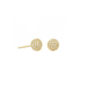 Glamour Pave .925 Earrings