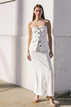 Get to the Point Woven Top
