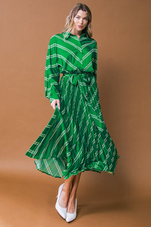 BEST OF EVERYTHING WOVEN MIDI DRESS