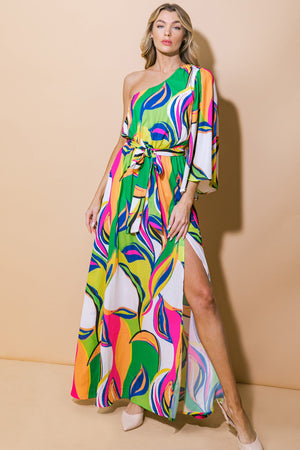 HAVE IT YOUR WAY WOVEN MAXI DRESS