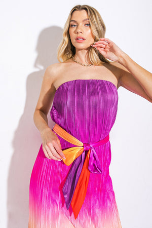 Give It a Go in Garden Midi Dress