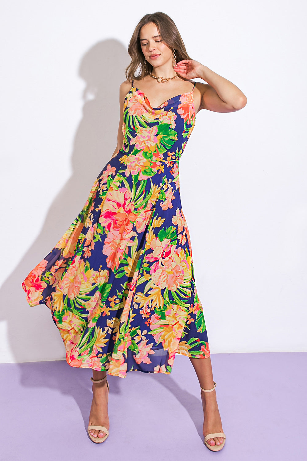 Sweetest Soul Woven Midi Dress