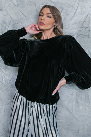 It'S Your Time Velvet Top