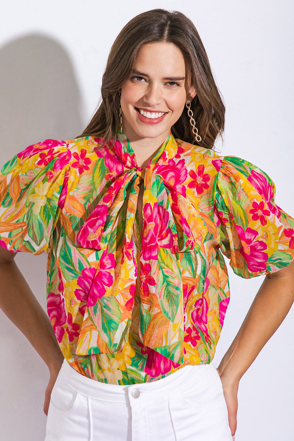 Day Downtown Woven Top