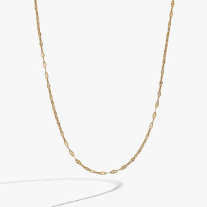 Multi Faceted Chain Necklace