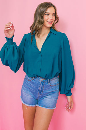 MILES BETWEEN US WOVEN TOP