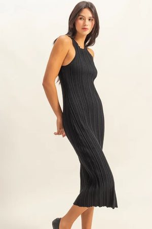 belle knit dress Reformation Belle Knit Dress | Black