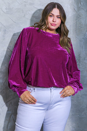 It'S Your Time Velvet Top