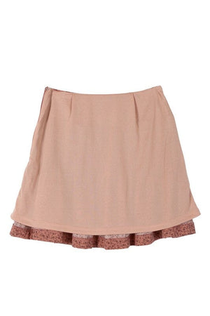 Floral smocked skirt Lilou 