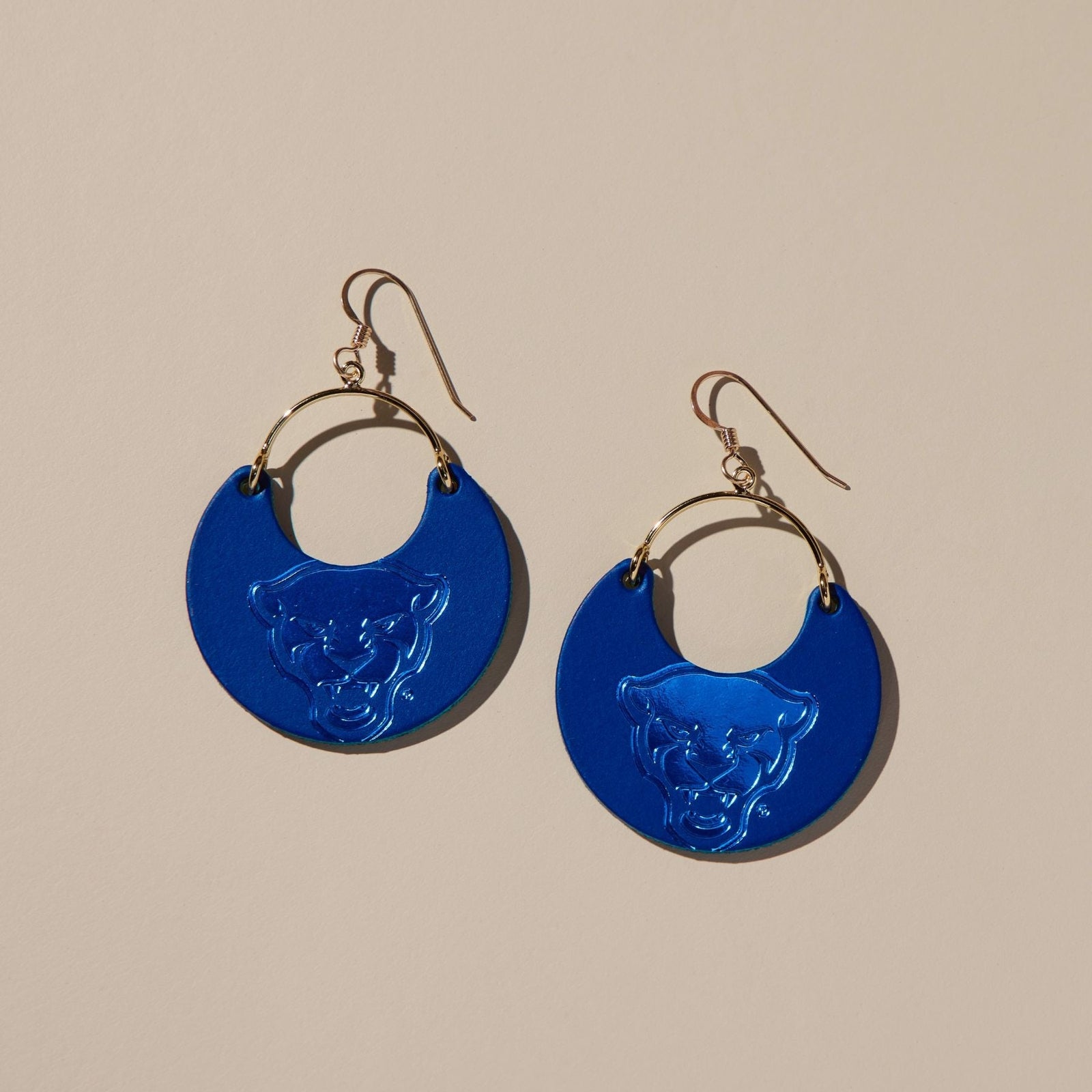 Game Royal University of Pittsburgh Panther Nina Earrings