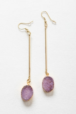 Gemstone Drop Earrings Jewelry