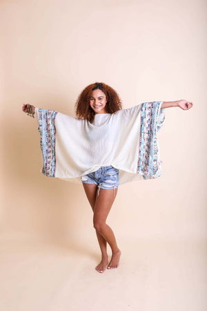 Geometric Embroidered Tunic