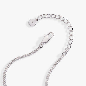 Glass Butterfly Inline Necklace