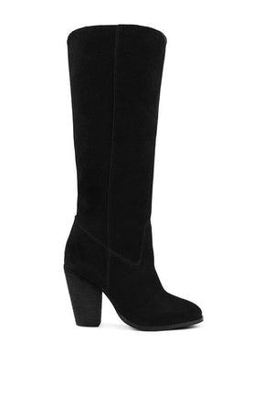 GREAT-STORM Suede Leather Calf Boots Rag Company 