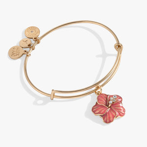 Hibiscus Charm Bangle
