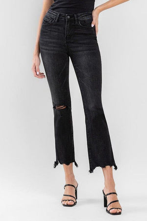 High Rise Ankle Bootcut Jeans - Flying Monkey Flying Monkey 