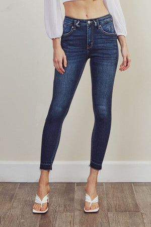 High Rise Ankle Skinny Jeans Kan Can USA 