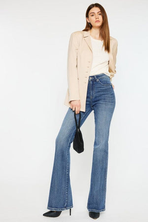 High Rise Flare Jeans - KC7340M Kan Can USA 