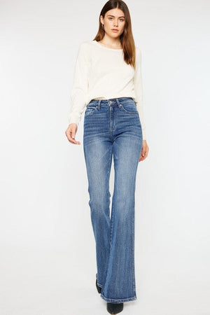 High Rise Flare Jeans - KC7340M Kan Can USA 