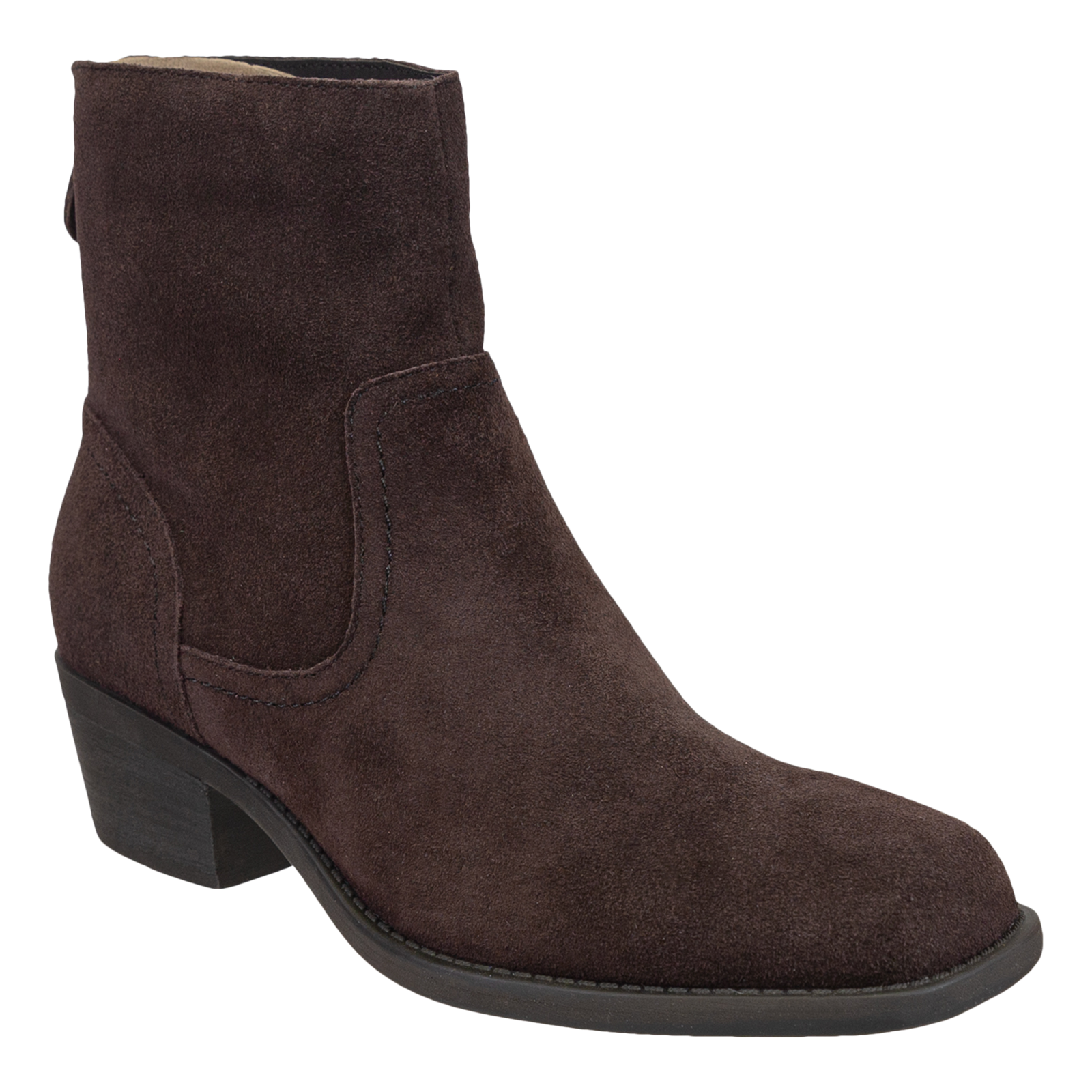 OTBT - HOMESTEAD in COFFEE Heeled Ankle Boots