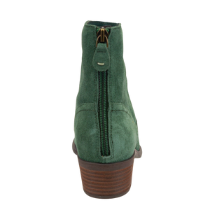 OTBT - HOMESTEAD in DARK GREEN Heeled Ankle Boots