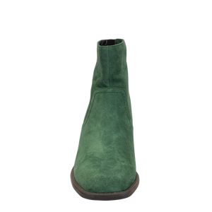 OTBT - HOMESTEAD in DARK GREEN Heeled Ankle Boots