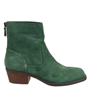 OTBT - HOMESTEAD in DARK GREEN Heeled Ankle Boots