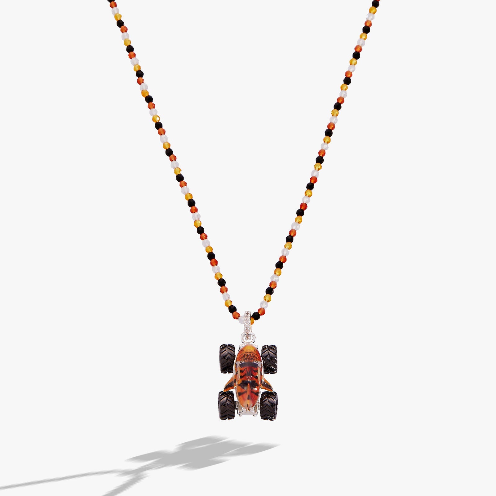 Hot Wheels™ Monster Truck Tiger Shark Pendant Necklace