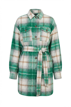 SWEET EVENINGS WOVEN MIDI JACKET