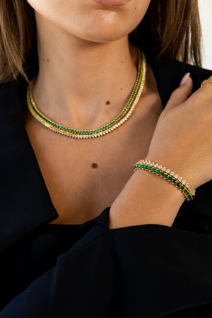 Melinda Tennis Bracelet