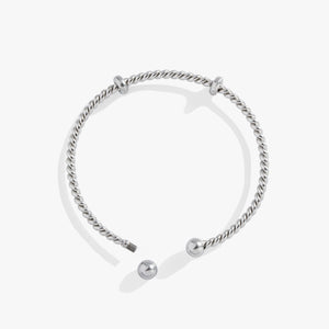 French Rope Charm Bracelet Cuff