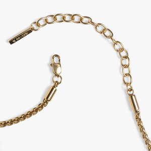 Wheat Chain Charm & Layering Necklace