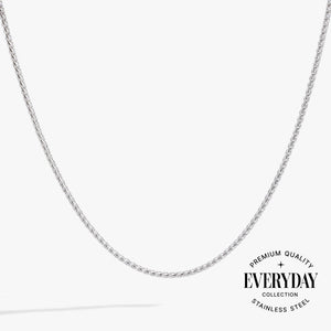 Wheat Chain Charm & Layering Necklace