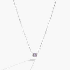 June Birthstone Precious Pendant Necklace