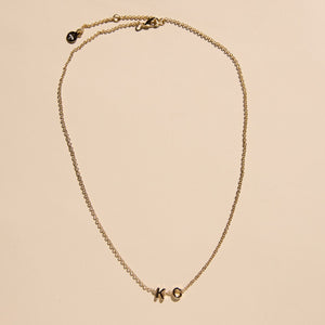 KC Initial Necklace