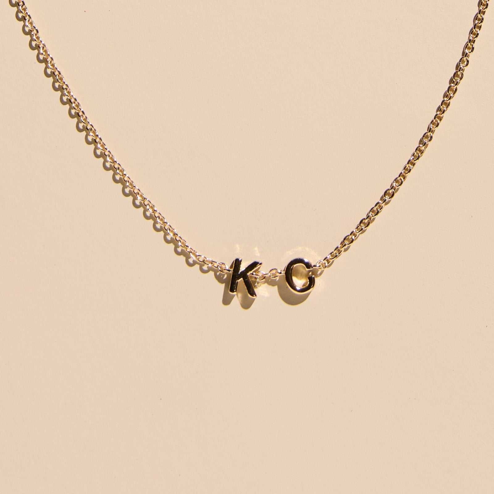 KC Initial Necklace