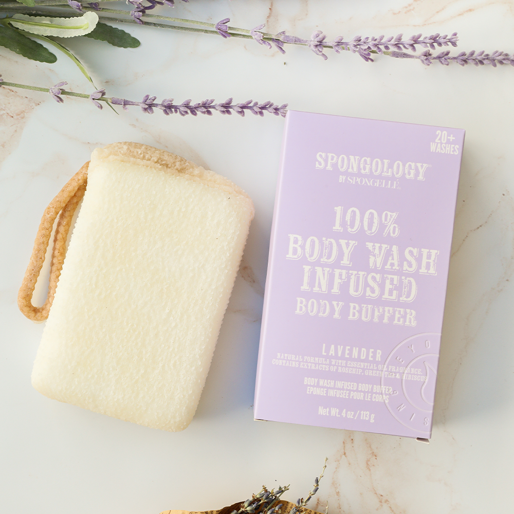 Lavender Body Buffer | Spongology