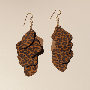 Leopard Florence Earrings