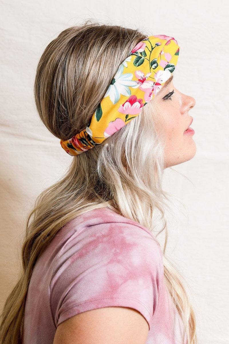 Magnolia Twist Headband Hats & Hair Sunburst