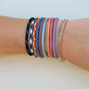 Black Minimalist Cord Bracelet