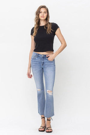 Mid Rise Kick Flare Jeans VERVET by Flying Monkey TRIUMPH 24 