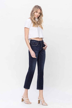 Mid Rise Slim Straight Jeans - Flying Monkey Flying Monkey 