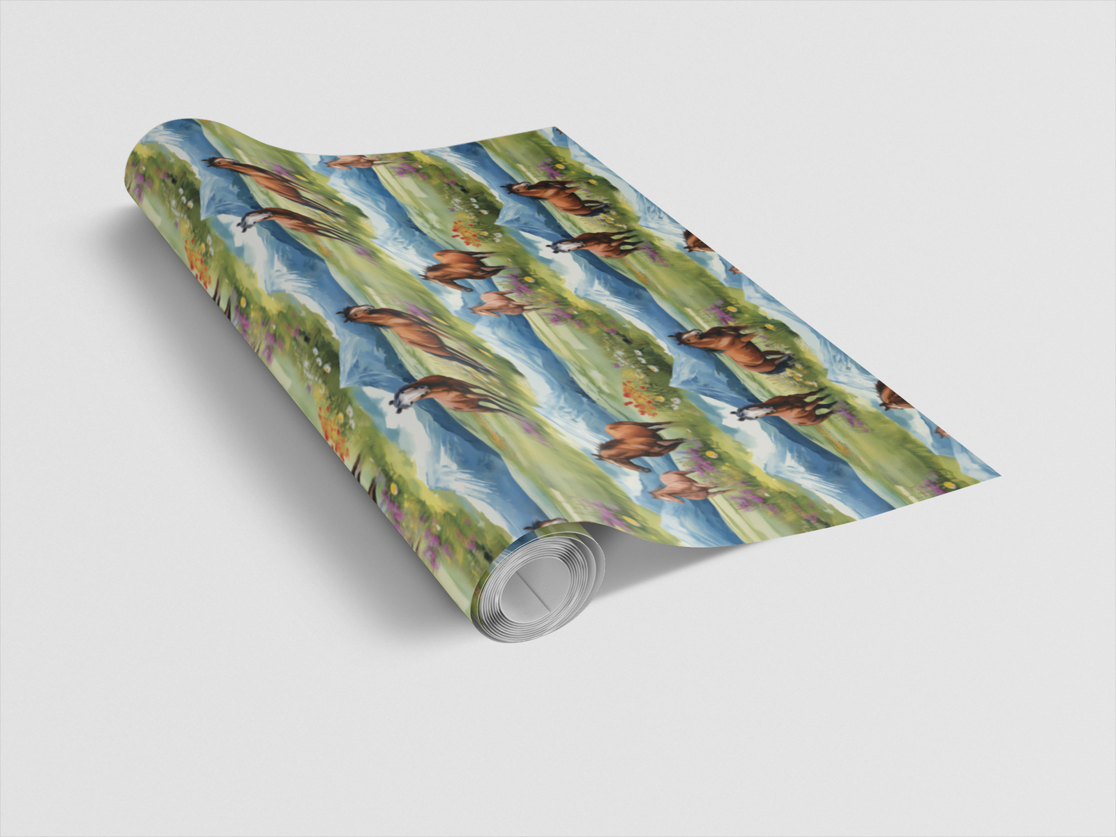 Rolling Hills Racer Wrapping Paper