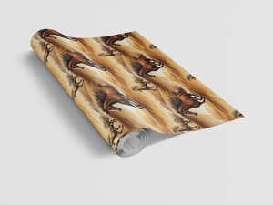 Sunset Canter Wrapping Paper