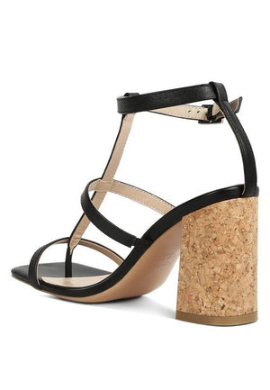 MIRABELLA Open Square Toe Block Heel Sandals Rag Company 