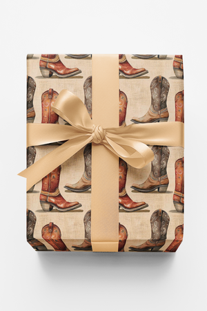 Stitched in the West Wrapping Paper
