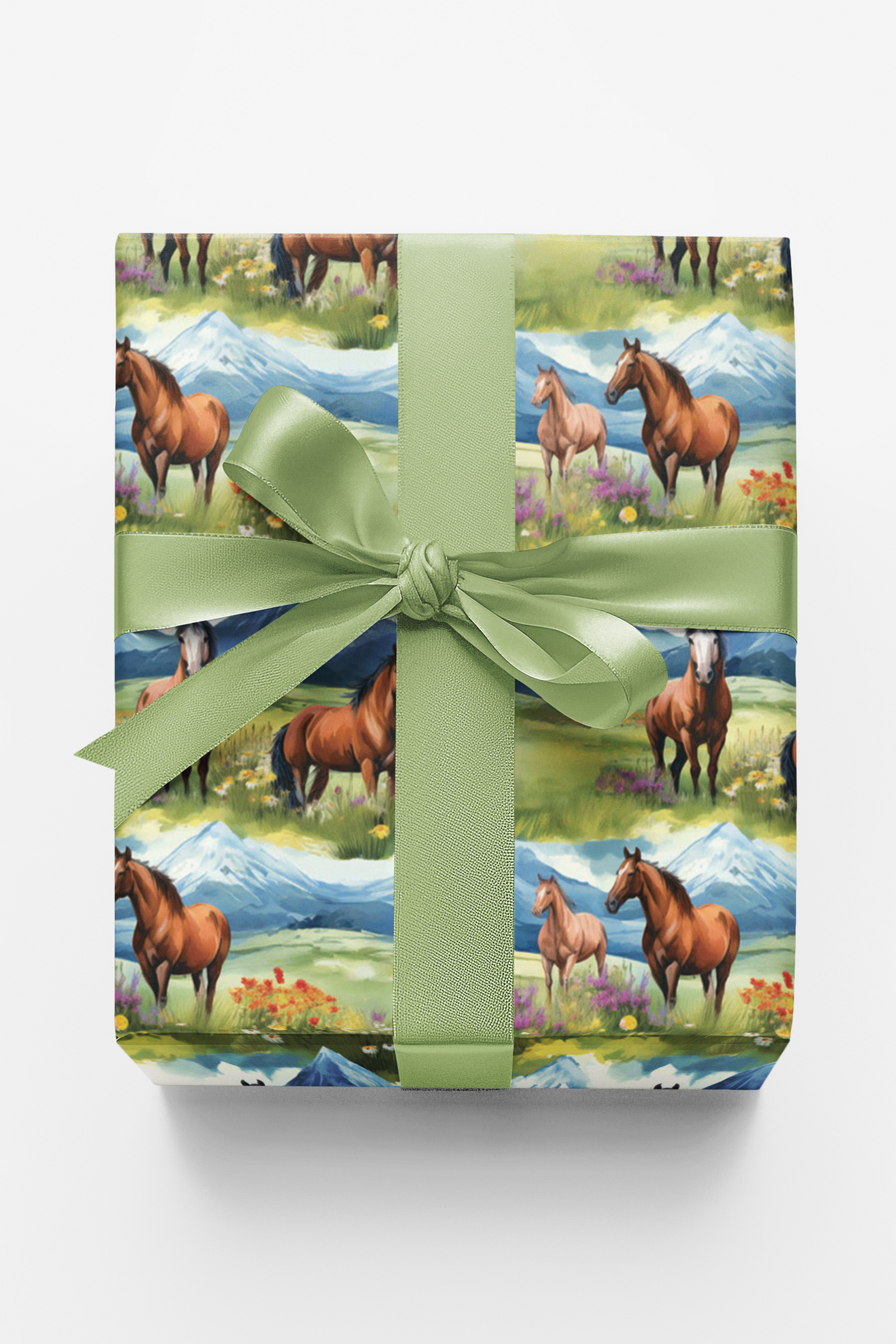 Rolling Hills Racer Wrapping Paper