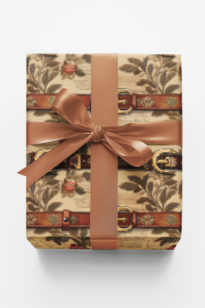 Wild West Clasps Wrapping Paper